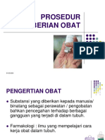 Prosedur Pemberian Obat