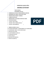 Ceremonia 15 Años (Andrea) PDF