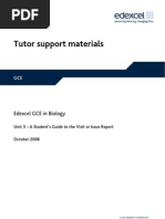 GCE Biology TSM Unit 3 Student Guide