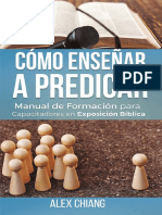 COMO ENSEÑAR A PREDICAR Muestra