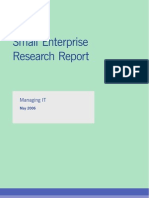 SERTeam - Managing IT May 2006 - Lloyds TSB Small Enterprise Research Report