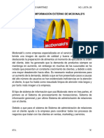 Sistema información McDonalds mejora atención cliente