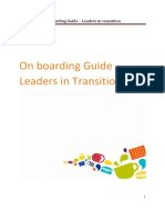 Onboarding Guide Leaders Transition