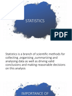 STATISTICS