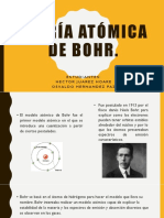 Teoría atómica de Bohr: modelo atómico 1913