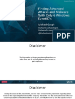 conf2015_MGough_Malware logs Archaelogy_SecurityCompl_AdvnAttacks splunk.pdf