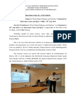 Report On PATENT Workshop 30.07.2019 PDF
