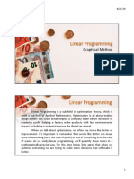 Linear Programming I (Graphical) PDF