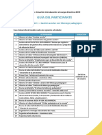 0 Guia Del Participante - Módulo 1 PDF