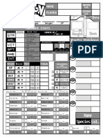 Poke RPG Character Sheet