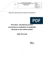PROCEDURA 06-privind recunoasterea   investigatiilor efectuate in alte unitati sanitare.doc
