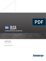 OLGA 2017.2.0 Release Notes