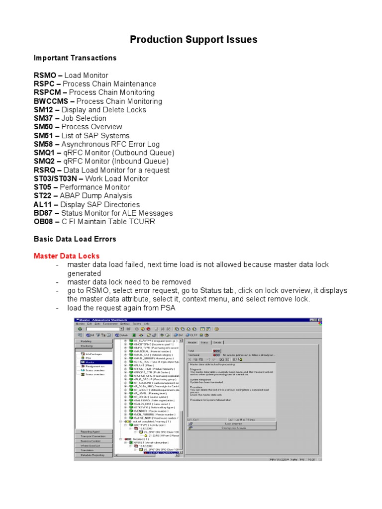 Production Support Issues | PDF | Application Programming Interface ...