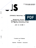 JIS G4106-1979 Manganese steels