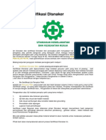 Ijin Dan Sertifikasi Disnaker PDF