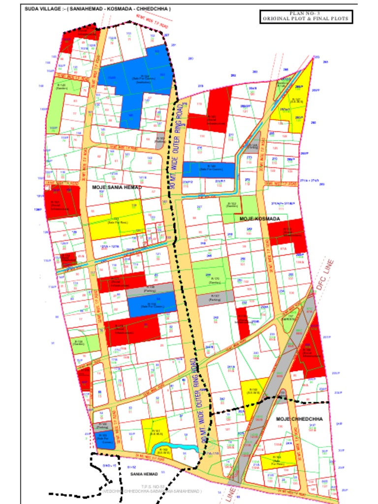 Suda Village TP Scheme Map 52 | PDF