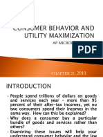 Chapter21 Consumerbehaviorandutilitymaximization-120117113121-Phpapp02 PDF
