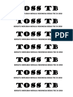 Toss TB