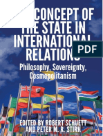 Schuett & Stirk - Concept of The State in International Relations PDF