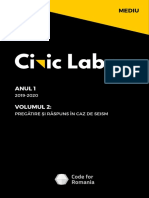 Mediu - Pregătire Și Răspuns În Caz de Seism / Raport Civic Labs / An 1 / Volum 1 / 2019