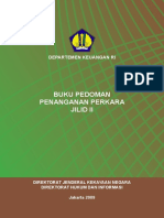 Buku Pedoman Penanganan Perkara Jilid II