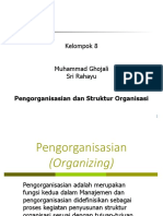Pengorganisasian Da Struktur Organisasi
