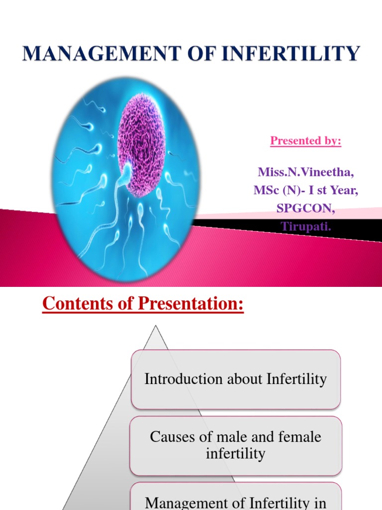 Overview of Infertility Management | PDF