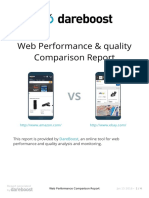 Performance Comparison Sample Dareboost