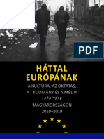 Háttal Európának