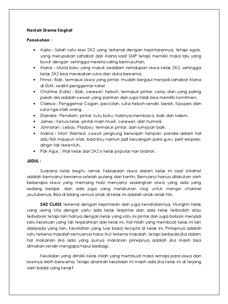 Naskah Drama 1