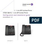 Oxe Vtech SIP Phones Configuration and Installation Guide 8AL90082ENAA 1 en
