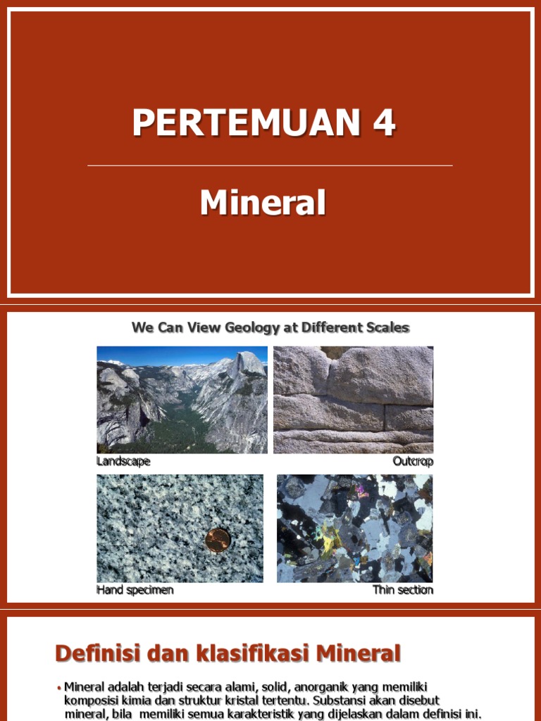 Mineral PDF | PDF