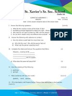 ICSE Class 5 Annual Exam Model Question Paper 1 - ENGLISH PDF