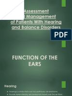 Assessment and Management of Patients With Ear and Balance Problems