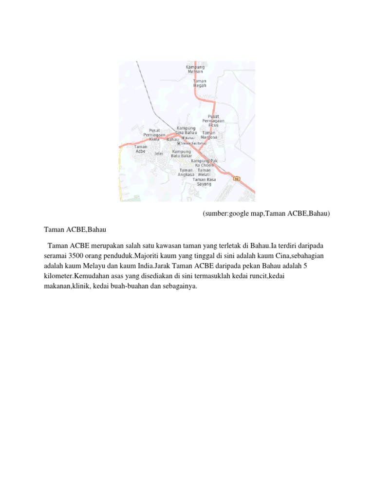 Taman ACBE | PDF