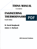 Solution Manual - Engr-Thermo - Burghardt PDF