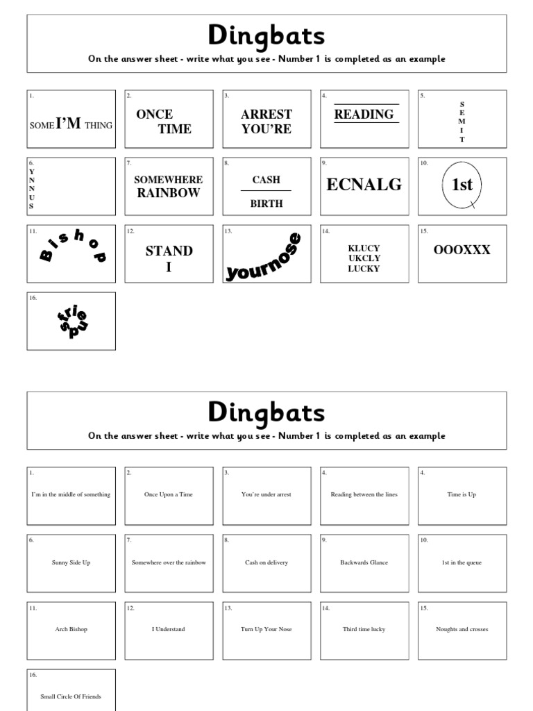 Dingbats | PDF
