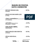 C - Distribuição de Pontos (2020-1)