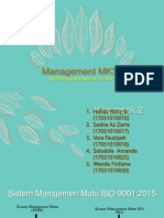 Management Mutu MK3L