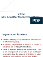 MIS: A Tool For Management Process