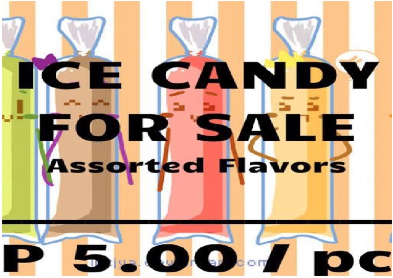 Ice Candy For Sale PDF