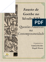 Fausto de Goethe No Seculo Xxi Questoes Fausticas Na Contemporaneidade