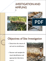 Soil Investigation and Soil Sampling