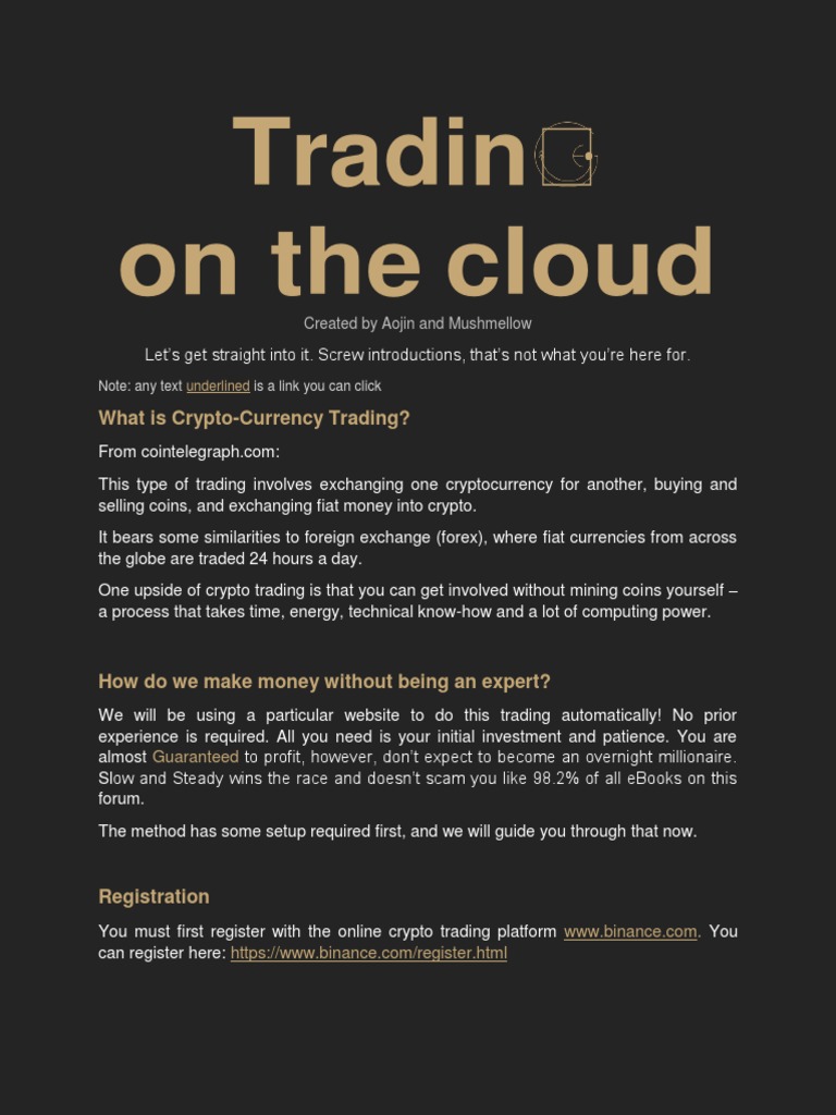 Automated Crypto Trading Guide | PDF | Finance & Money Management