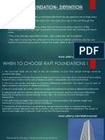 Mat/Raft Foundation Design & Analysis