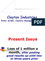Clayton Industries: Peter Arnell, Country Manager For Italy