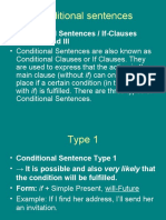 Conditional Sentences: Type I, II Und III
