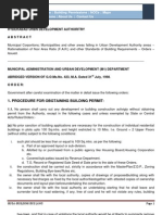 G.O 168 - Building Rules-1 PDF | PDF