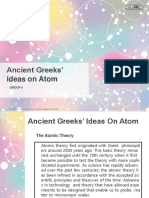 Ancient Greeks' Ideas On Atom