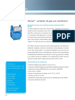 Contadores de gas con membrana G1.6A y G2.5A